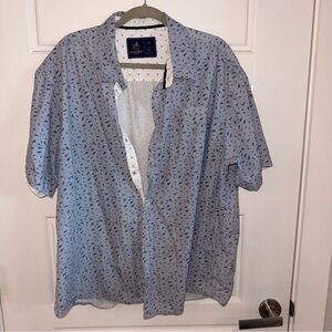 Rugby Ralph Lauren Blue Patterned Casual Shirt